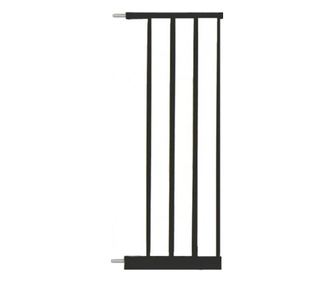 Extensie poarta de siguranta Noma, metal negru, 28 cm N93484