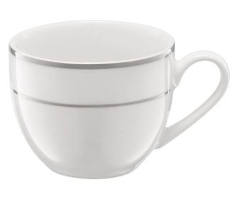 Ceasca portelan cafea espresso 90ml, AMBITION Aura Silver