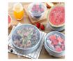 Set 12 capace flexibile din silicon