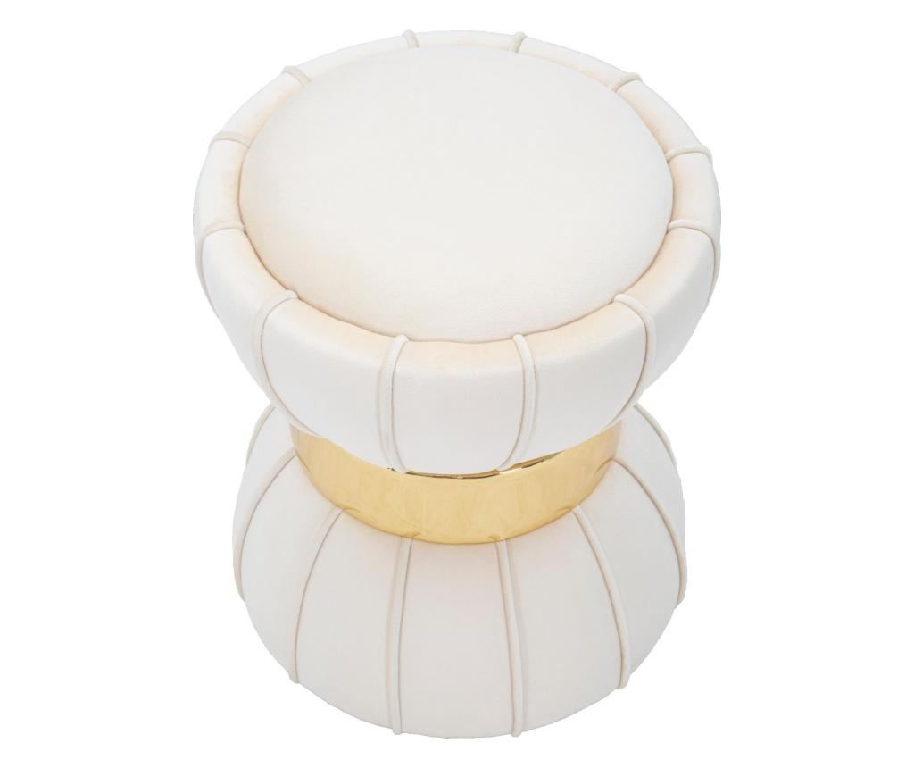 Stolica cvijet krem cm ø 40x44 - 2