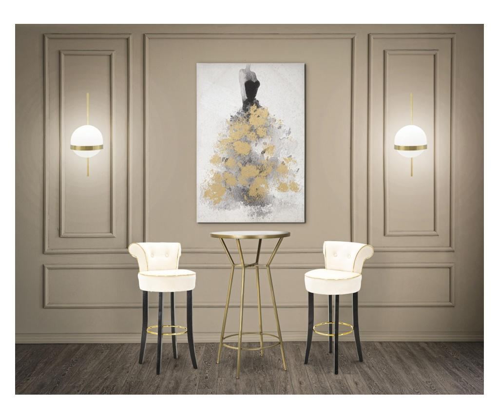 Бар стол Luxy крем 46x48x96 см - 7
