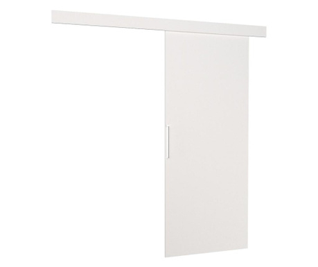 Usa glisanta Hard Furniture, Daan, placaj laminat, 86x3x205 cm, alb