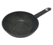 Tigaie wok Carl Schmidt Sohn-Marburg+, aluminiu, 24x7 cm, negru