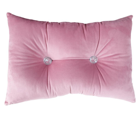 Perna decorativa, catifea premium, roz, 30/45 cm, Fashion Story Home