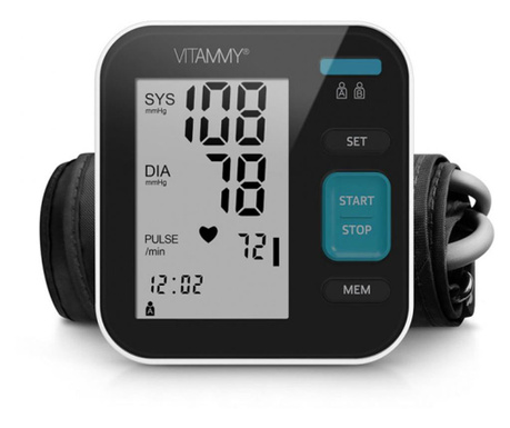 Електронен апарат за измерване на кръвно налягане VITAMMY Next 5...