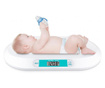 Електронен кантар за бебета Vitammy Infant SBS-30860, за недоносени бебета, новородени и бебета, LCD екран, прецизност 10 g, мак