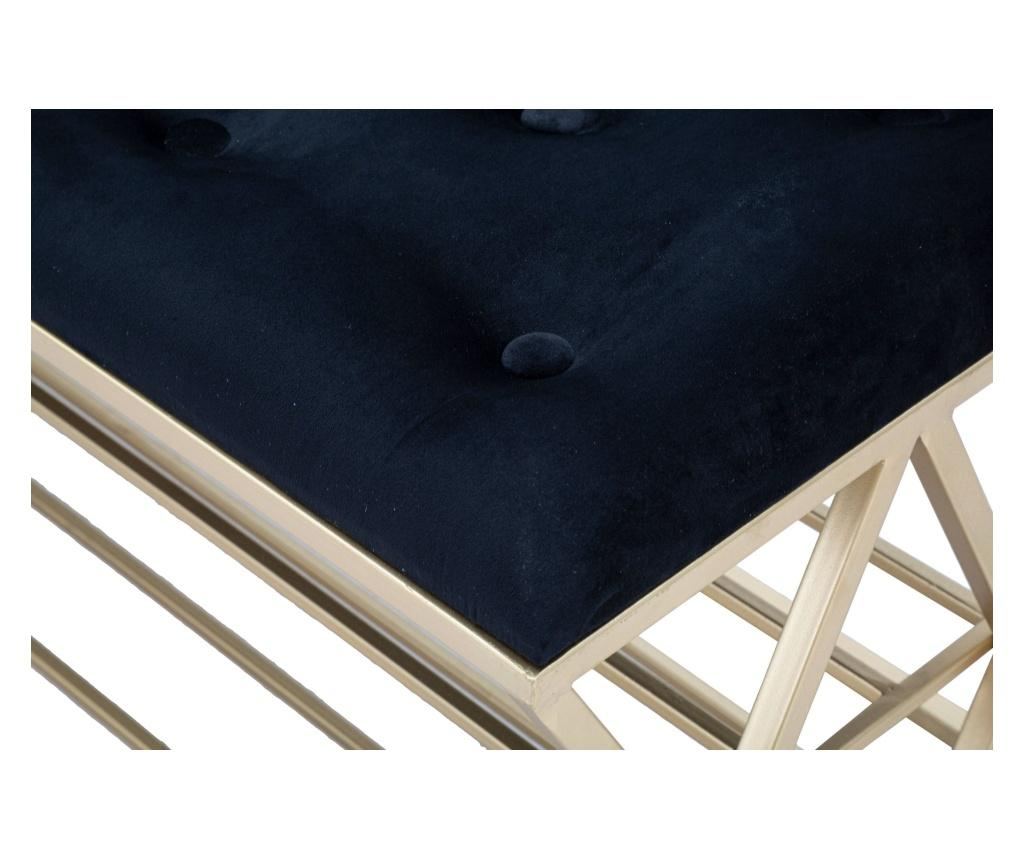 Klupica s policom za obuću cm 120x40x45 - 6