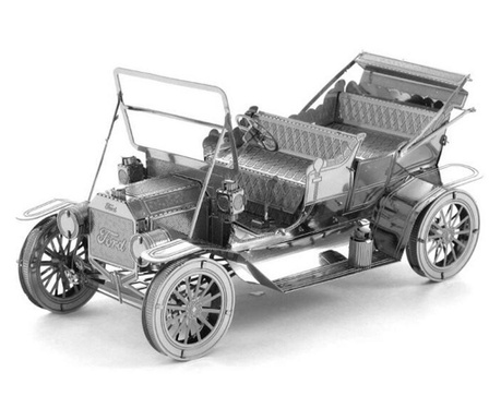 Nano puzzle 3d, metalic, educativ, model masina epoca ford t 1908