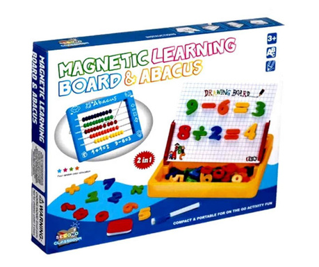 Joc educativ cifre cu magneti si numaratoare magnetic learning