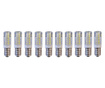 Set 10 x Becuri LED RFAN, E14, Lumina Rece, 6000K, 5W
