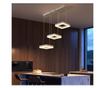 Lustra LED Tip Pendul RFAN, Model F203-3, cu Telecomanda, 3 Tipuri de Lumina, Inaltime Reglabila, 96W, Alb