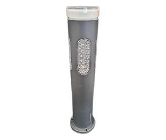Stalp Iluminat Exterior LED RFAN, Model L638045, 3 Tipuri de Lumina, IP65, 30W, Negru