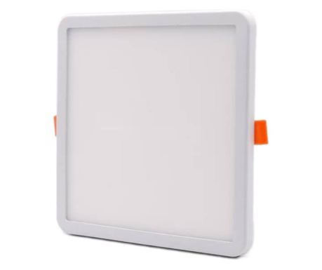 Spot LED RFAN, Forma Patrata, Lumina Rece, 6W, Alb