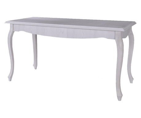 Klubska mizica iz belega bora Vilar 116x75x55 cm