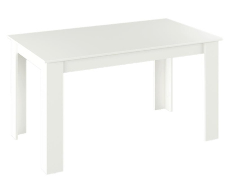 Fehér mdf asztal Általános 140x80x75 cm