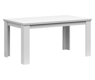 Stella Trading , Decor asztal, forgatható,fehér,MDF, 80 x 80 x 25 cm
