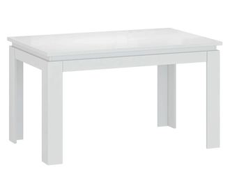 Lindy fehér MDF asztal 184x86x78 cm