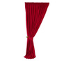 Кадифена завеса, червена, с rejansa, уни, непрозрачна, 140x250