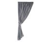 Draperie din catifea, gri perlat, cu rejansa, uni , opaca, 140x250
