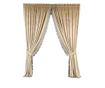 Set de 2 draperii din catifea, cu rejansa , bej-nude, opace, accesorizate 300x250 cm