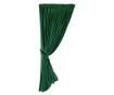 Draperie din catifea, verde smarald, cu rejansa, uni , opaca, 140x250