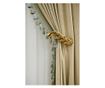 Set de 2 draperii din catifea, cu rejansa , bej-nude, opace, accesorizate 300x250 cm