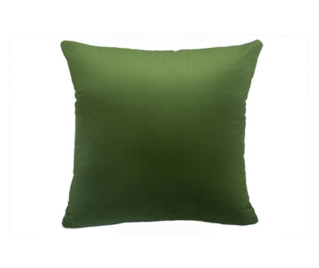 Декоративна възглавница, 45 x 45 зелено кадифе, маслина