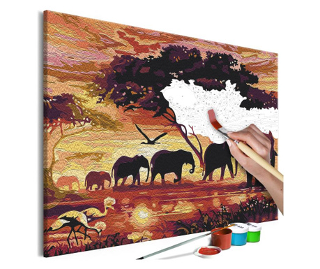 Malování podle čísel Artgeist - Family Walk - 60 x 40 cm