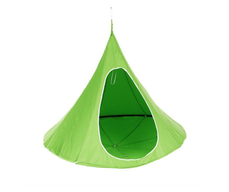 Klorin zelena viseća stolica od tekstila 180x180x150 cm