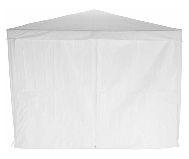 Vrtni šator od polietilena i bijelog čeličnog okvira TEKNO 300x300x245 cm