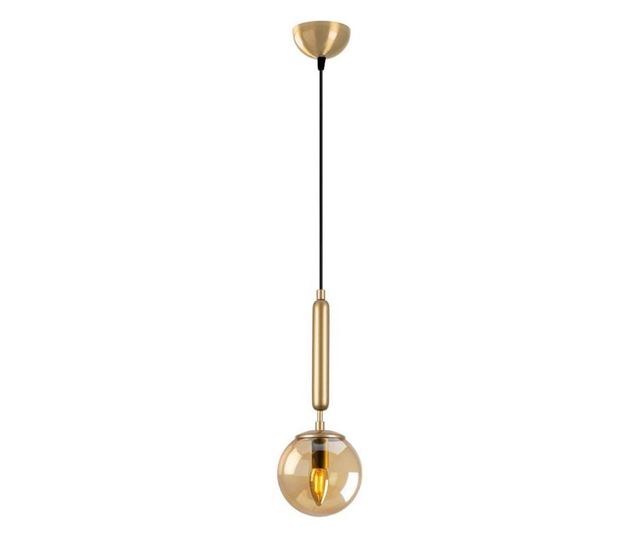 Lustra Fulgor, King, corp din metal, no bulb included, max. 60 W, E14, auriu, 15x15x49 cm