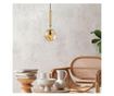 Lustra Fulgor, King, corp din metal, no bulb included, max. 60 W, E14, auriu, 15x15x49 cm