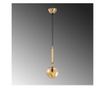 Lustra Fulgor, King, corp din metal, no bulb included, max. 60 W, E14, auriu, 15x15x49 cm
