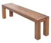 Klupa, drvo, boja drva, 140x45x35 cm