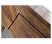 Birou de birou, culoare lemn, 100x75x40 cm