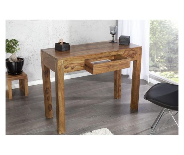 Birou de birou, culoare lemn, 100x75x40 cm