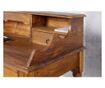 Birou de birou, culoare lemn, 115x100x55 cm