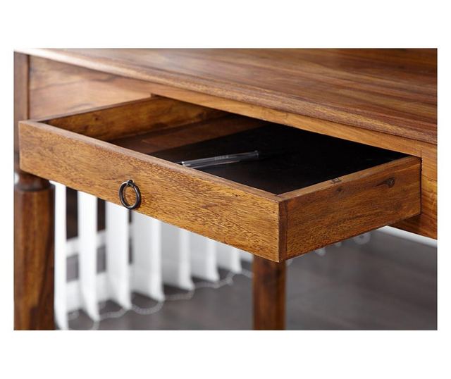 Birou de birou, culoare lemn, 115x100x55 cm