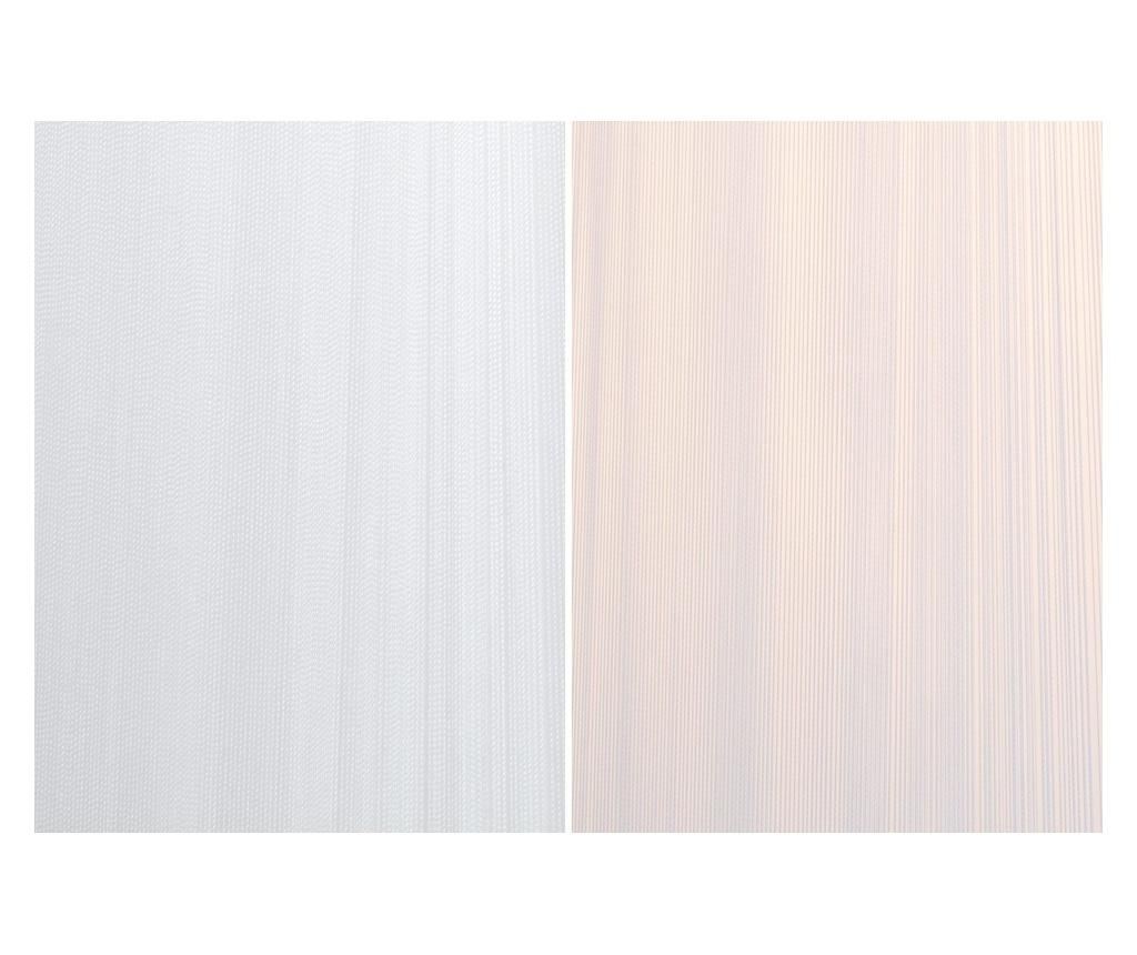Állólámpa, fém, fehér, 40x160x40 cm - 3