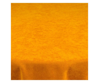 Луксозна едноцветна покривка за маса цвят Горчица Елис 145x220 см