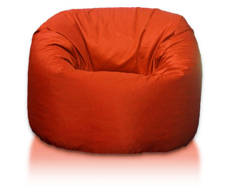 Fotoliu beanbag, puf, insta portocaliu - material textil impermeabil