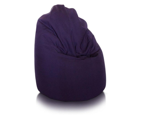Fotoliu puf standard purple - material textil impermeabil
