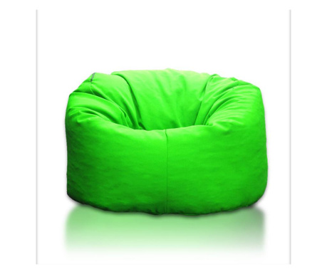 Fotoliu puf king size verde - material textil impermeabil
