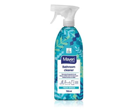 Solutie curatat baia, all-care, 750 ml, parfum fresh breeze, cu pulverizator, indepartarea calcarului si a petelor de spuma, eco