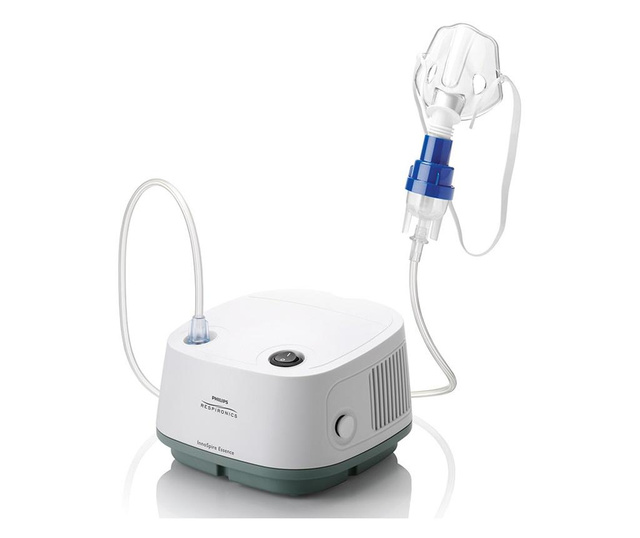 Aparat aerosoli cu compresor Philips Respironics InnoSpire Essence, MMAD 2.90 μm, sistem Active Venturi