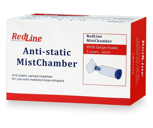Антистатична камера Redline MistChamber, маска за възрастни 20 x 10 x 12.5