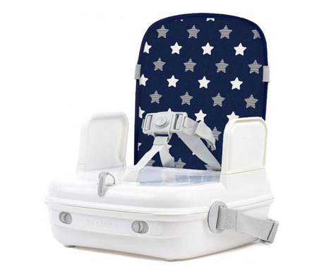 Geanta-scaun inaltator YummiGo Navy Stars, Benbat, 31.6x30x13.5 cm  32x14x30