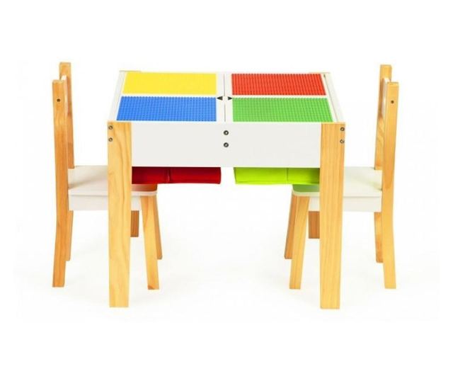 Set de masa cu doua scaune pentru copii MCT XKF002