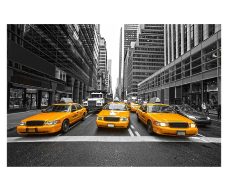 Tablou canvas taxi in new york, 105x70 cm