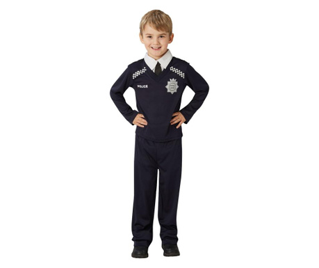Детски костюм на полицай 7-8 години 128 см